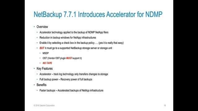 Tech Tuesday - Configuration Best Practices: NetApp Clustered ONTAP & NetBackup NDMP