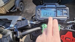 корректировка спидометра скутера tank 150