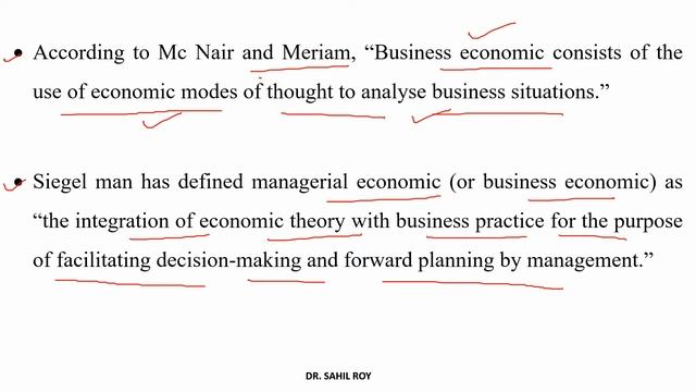 Business Economics | Definition of Business Economics | Class 40 | Dr. Sahil Roy смотреть онлайн