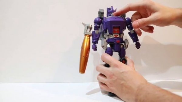 DX9 D-07 Tyrant - 3rd Party Not Transformers Masterpiece Galvatron or Megatron Toy Review