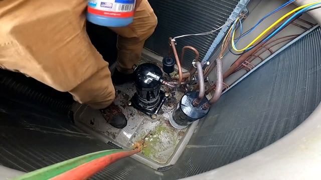 2 stage compressor Changeout смотреть онлайн