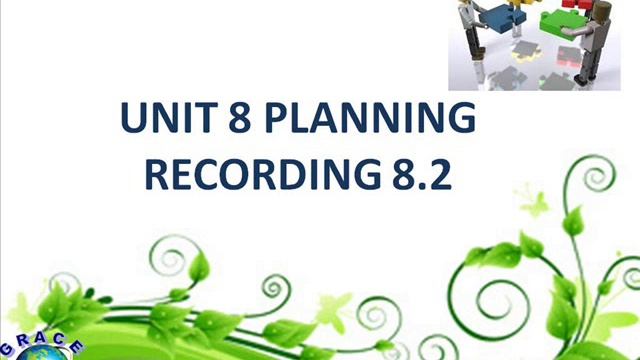 ML-PI UNIT 8 PLANNING RECORDING 8.2 смотреть онлайн