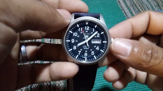 Seiko 5 Sports Snzg11k1 Caliber 7s36c