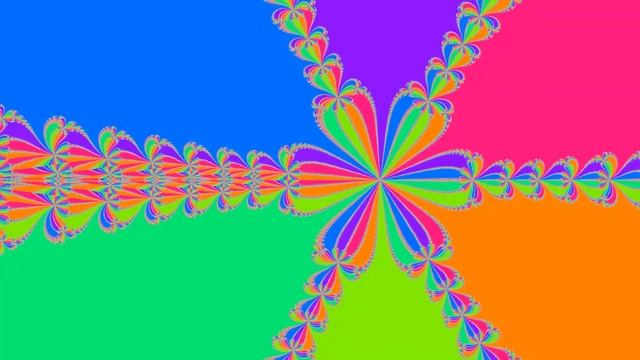 Modified Newton fractal changing power смотреть онлайн