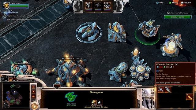 Playing Fenix on SC2 Co op, Tutorial~ смотреть онлайн