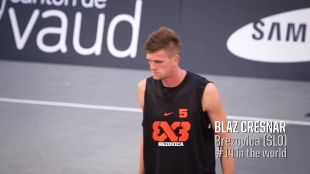 [DUNK] Blaž Črešnar's poster dunk - 2013 FIBA #3x3WT Lausanne