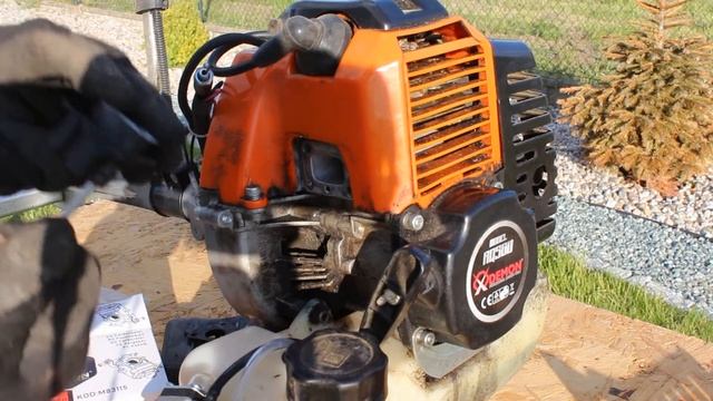 Kosa Demon RQ580 - Wymiana Gaźnika - Carburetor Replacement