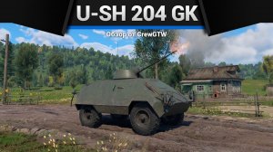 МЕГА КРЫСА U-SH 204 GK в War Thunder (crewgtw, перезалив, крюга)