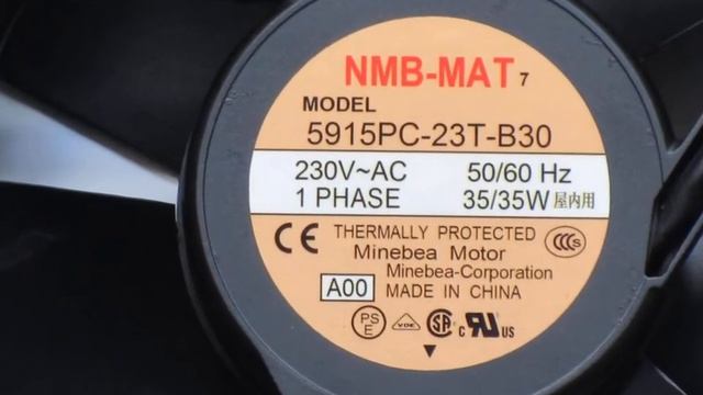 5915PC-23T-B30-A00 17238 230V 50/60HZ 35W Fan With Socket Connection  Refurbished