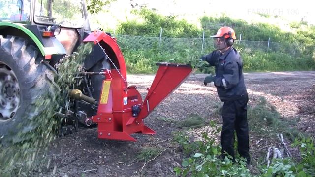 FARMI CH 100 Wood Chipper смотреть онлайн