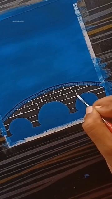 easy rainy day scenery drawing ll rainy season drawing with poster colours #shorts ☔ смотреть онлайн