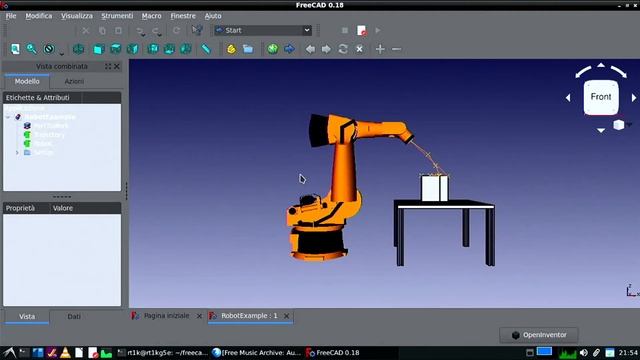 FreeCAD 0.18.3 on PowerPC 64bit смотреть онлайн