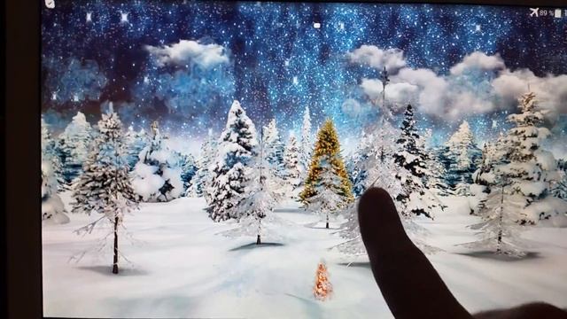3D зимний лес/3d winter forest Android смотреть онлайн