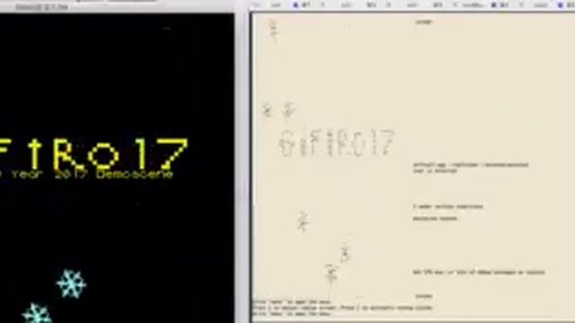 ZEsarUX emulator. TSConf text driver смотреть онлайн