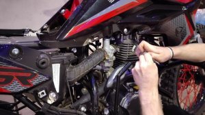 Racer RC300-GY8V XSR Настройка карбюратора pz30, неудачная регулировка клапанов. Двигатель 170fmn