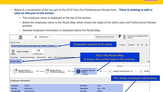 BPM How To Employee Guide Year End Review смотреть онлайн