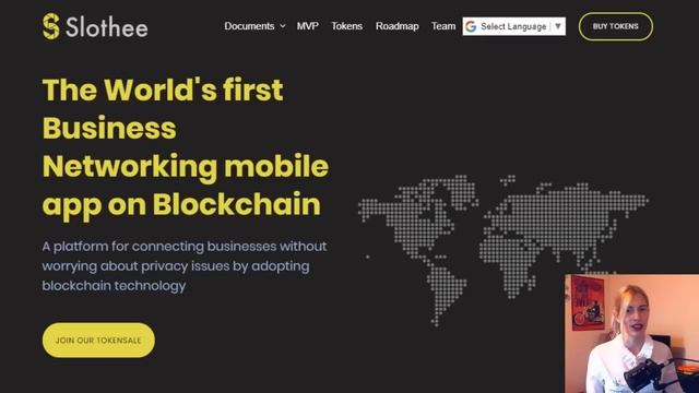 Slothee, the World's first Business Networking mobile app on Blockchain смотреть онлайн