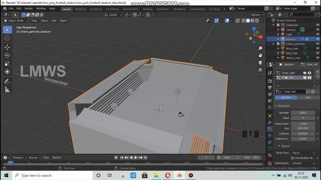Low poly Football stadium in Blender 2.91 | Blender in Tamil | LMWS смотреть онлайн