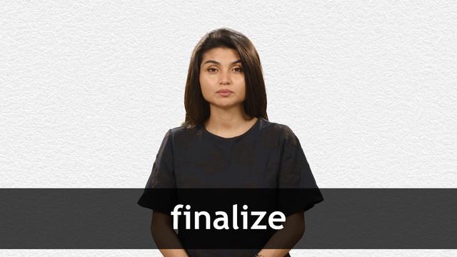 How to pronounce FINALIZE in American English смотреть онлайн