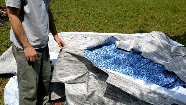 How to SET UP Bestway, Intex, Coleman ABOVE GROUND POOL, start to finish! смотреть онлайн