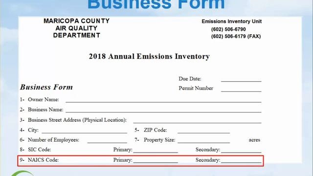 Emissions Inventory Training Video 2: Business Form смотреть онлайн