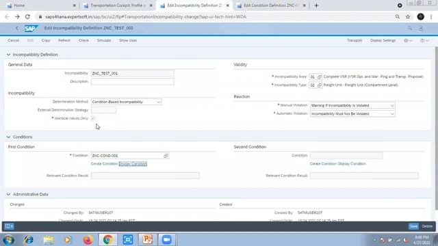 How to use Incompatibility in Compartment based resource || SAP TM || Pal Technologies смотреть онлайн