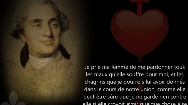 Louis XVI : Testament du Roi Louis XVI - 1789 - exécution Louis XVI смотреть онлайн