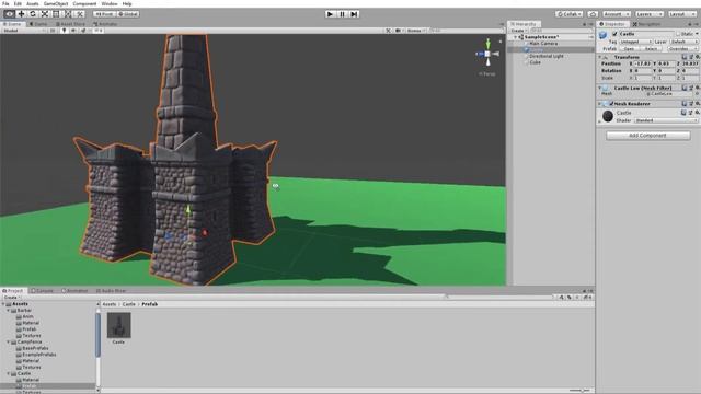 Low poly castle смотреть онлайн