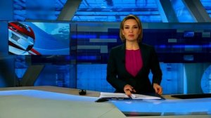 Часы и начало новостей (Первый канал, 01.02.2020)