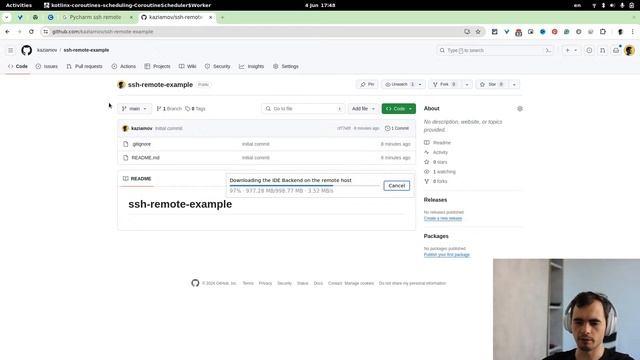Настройка PyCharm для работы через Ssh