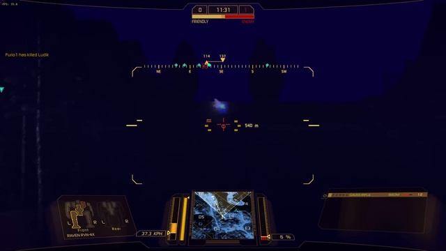 Mechwarrior Online Gauss Raven RVN-4X Game Play смотреть онлайн