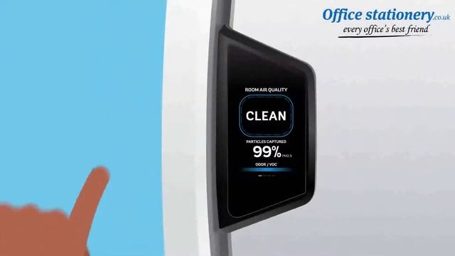 Aeramax AM4 PC PureView Air Purifier and Stand 9574201 Available at OfficeStationery.co.uk смотреть онлайн