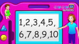 ChuChu TV Numbers Song - NEW Short Version - Number Rhymes For Children