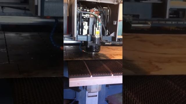 первый запуск станка!!!  DURMA RP6