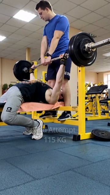 115KG(255LBS) bench press PR. At 76 kg bw. смотреть онлайн