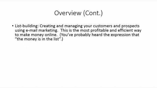 Module 1 - Overview Advanced Online Business Methods смотреть онлайн