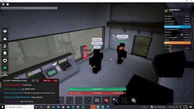 SCP : Site Roleplay | IA And RRT