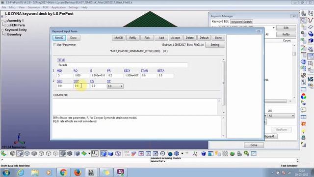LS Dyna_3: Blast Load Simulation_08 смотреть онлайн
