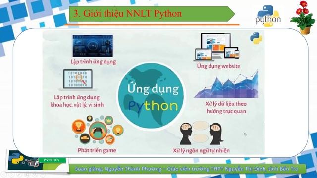 Tin học 11- Ngôn ngữ lập trình Python - Bài 1: Khái niệm về lập trình và ngôn ngữ lập trình смотреть онлайн