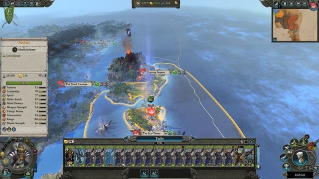 First 25 Turn Overview - Teclis Campaign - Mortal Empires - Warhammer 2 смотреть онлайн