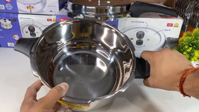 Prestige deluxe alpha Steel Deep pan cooker 5L | Prestige Steel Pressure cooker | Take abroad смотреть онлайн