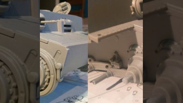 Dragon 6608 Tunisian Initial Tiger1. Building Sideshow