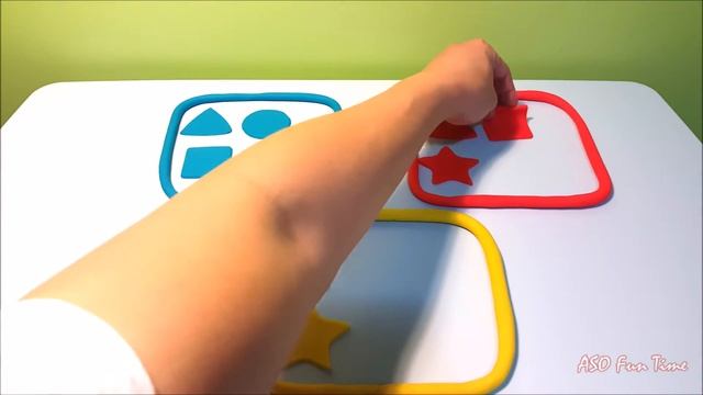 Colour Sorting with Shapes Triangle Star Square Circle смотреть онлайн