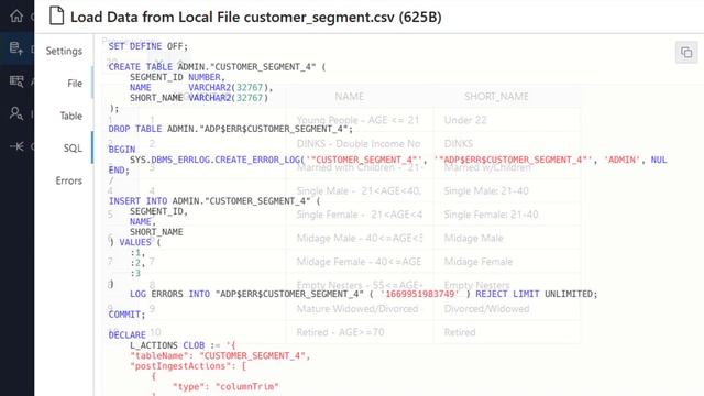 Load Data from a Local File into Autonomous Database смотреть онлайн