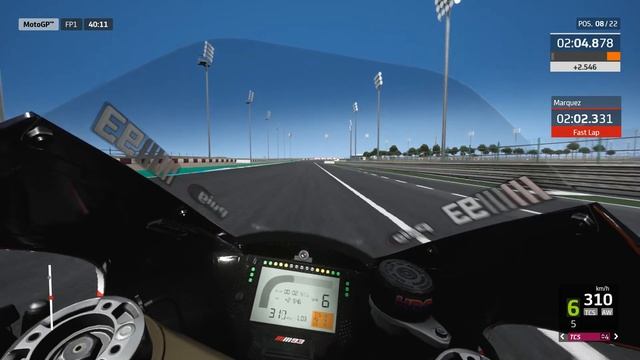 MotoGP 20 - Gameplay - Marc Marquez - Honda RC213V смотреть онлайн