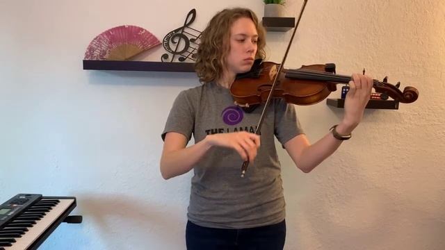 C major scale and arpeggio (violin) смотреть онлайн