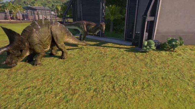 Carnotaurus Vs Triceratops | Season 1 | Dinosaur Battles 3 | Jurassic world evolution 2 смотреть онлайн