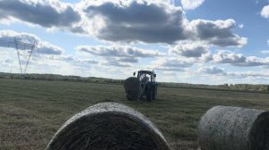 Накрутили более 1000 рулонов сенажа. Полевые работы и благоустройство фермы.