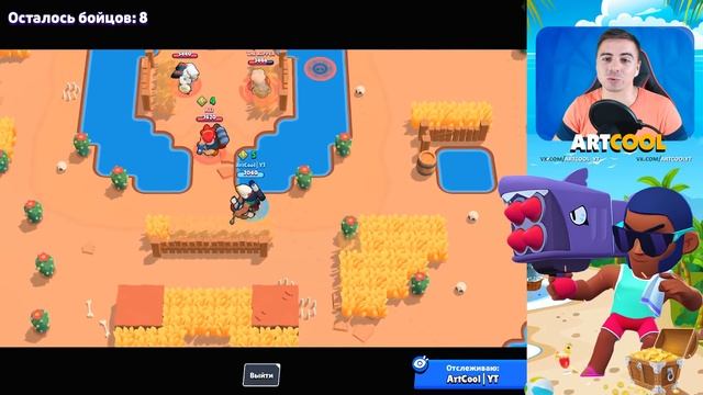 ГЕНИИ ПОВСЮДУ В КАТКАХ БРАВЛ СТАРС! смотреть онлайн