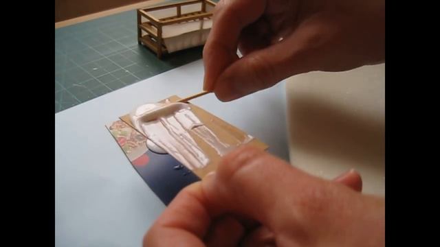 1/12th Scale Shoe Storage Bench Tutorial And Bearly Art Precision Craft Glue Review